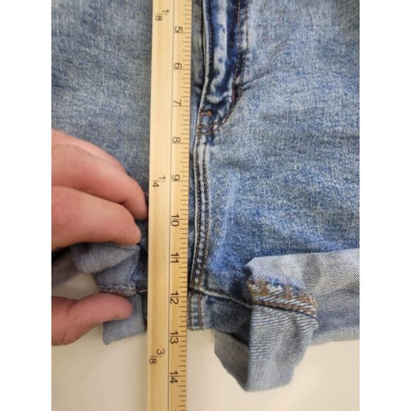 Womens Wild Fable Shorts Size 14 Highest Rise Denim Jean - Picture 6 of 8